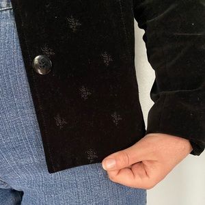 Black corduroy jacket